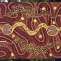 Dream-paintings-of-the-Walpiri-Tribe-of-Aborigines-Australia-Pacific