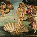 Sandro Botticell, Die Geburt der Venus, 1485/86/Uffizien